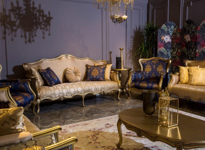 Dreisitzer Sofa Sitzer Sofas Sitz Stoff Design Couch Möbel Stil Textil